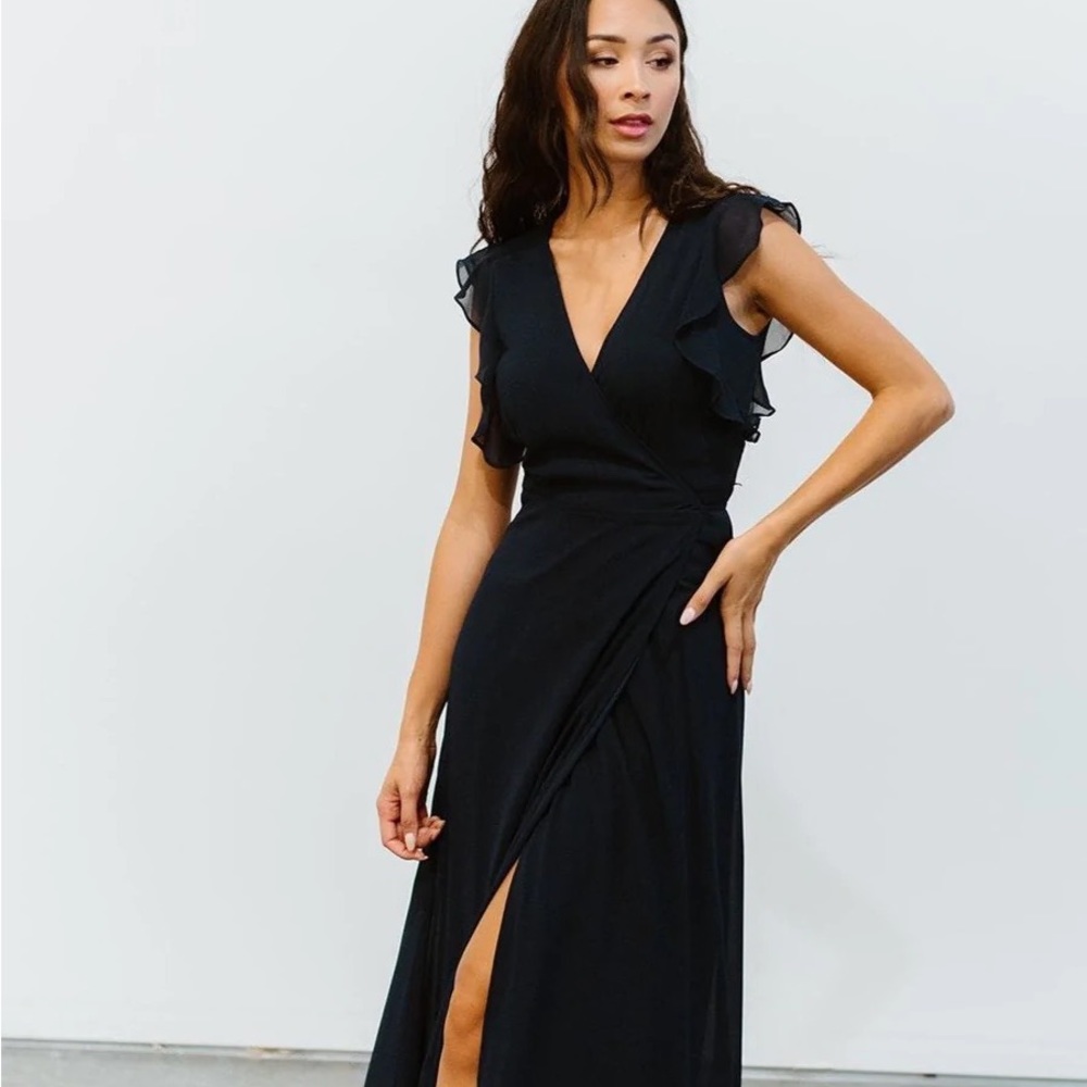 Baltic Born Saya Wrap Gown. New.